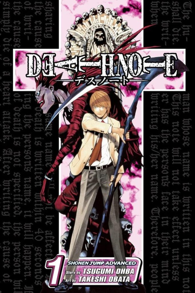Death Note Manga Volume 1 capa
