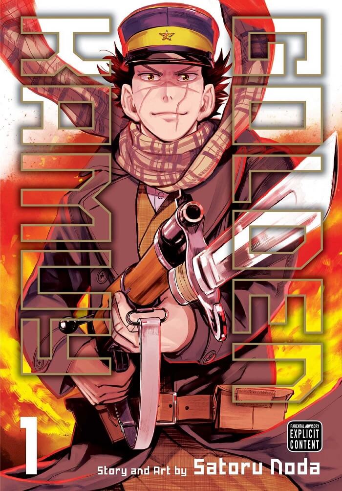 Golden Kamuy Manga Volume 1 capa