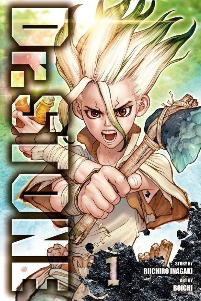 dr stone Manga Volume 1 capa