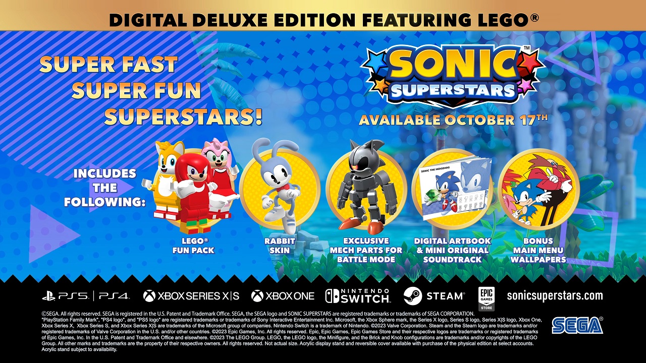 Sonic Superstars destaca Multiplayer e Lançamento em Novo Trailer — ptAnime