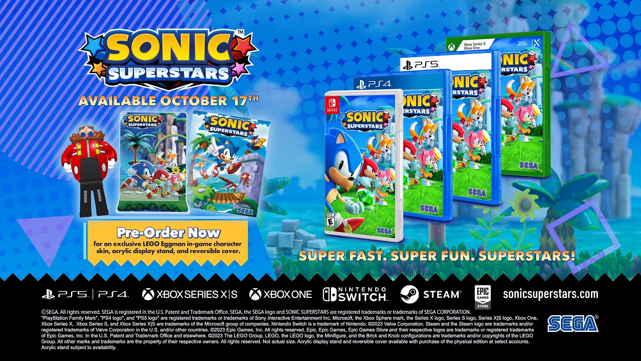 Sonic Superstars destaca Multiplayer e Lançamento em Novo Trailer — ptAnime