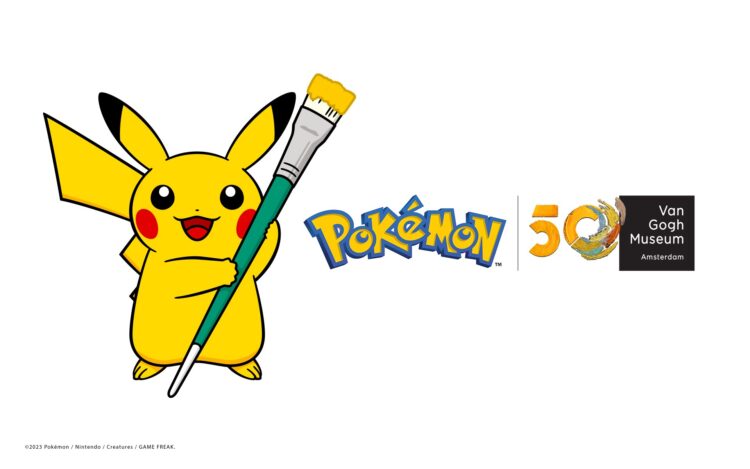 The Pokémon Company anuncia colaboração artística com Museu Van Gogh — ptAnime