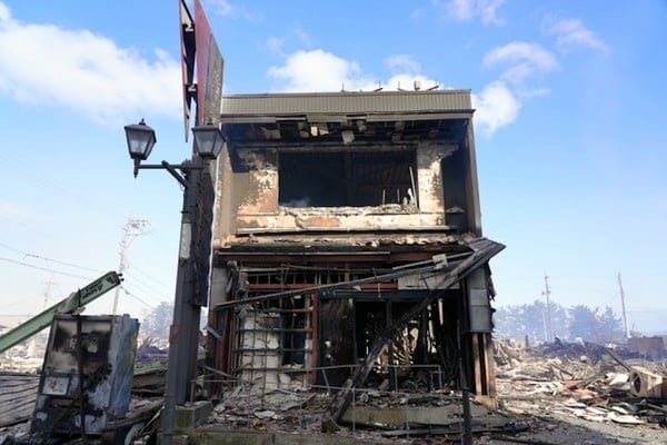 Museu de Go Nagai arde após Sismo de 1 de Janeiro