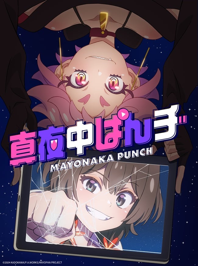 P.A. Works revela anime original Mayonaka Punch