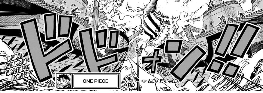 One Piece Capítulo 1107 adiado uma semana