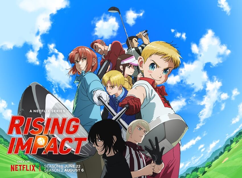 Rising Impact anime de golfe estreia a 22 de Junho