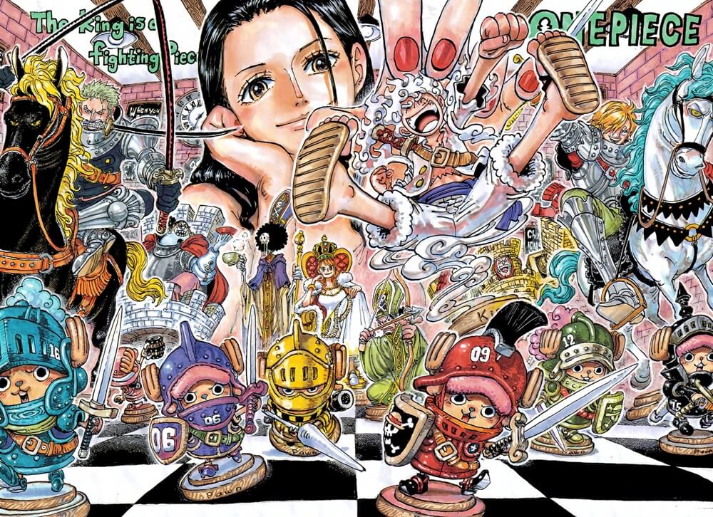One Piece Capítulo 1115 adiado para o final de Maio